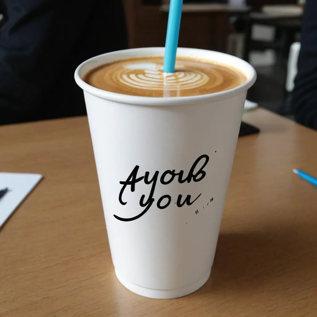 ارسم لي اسم أيوب على كوفي