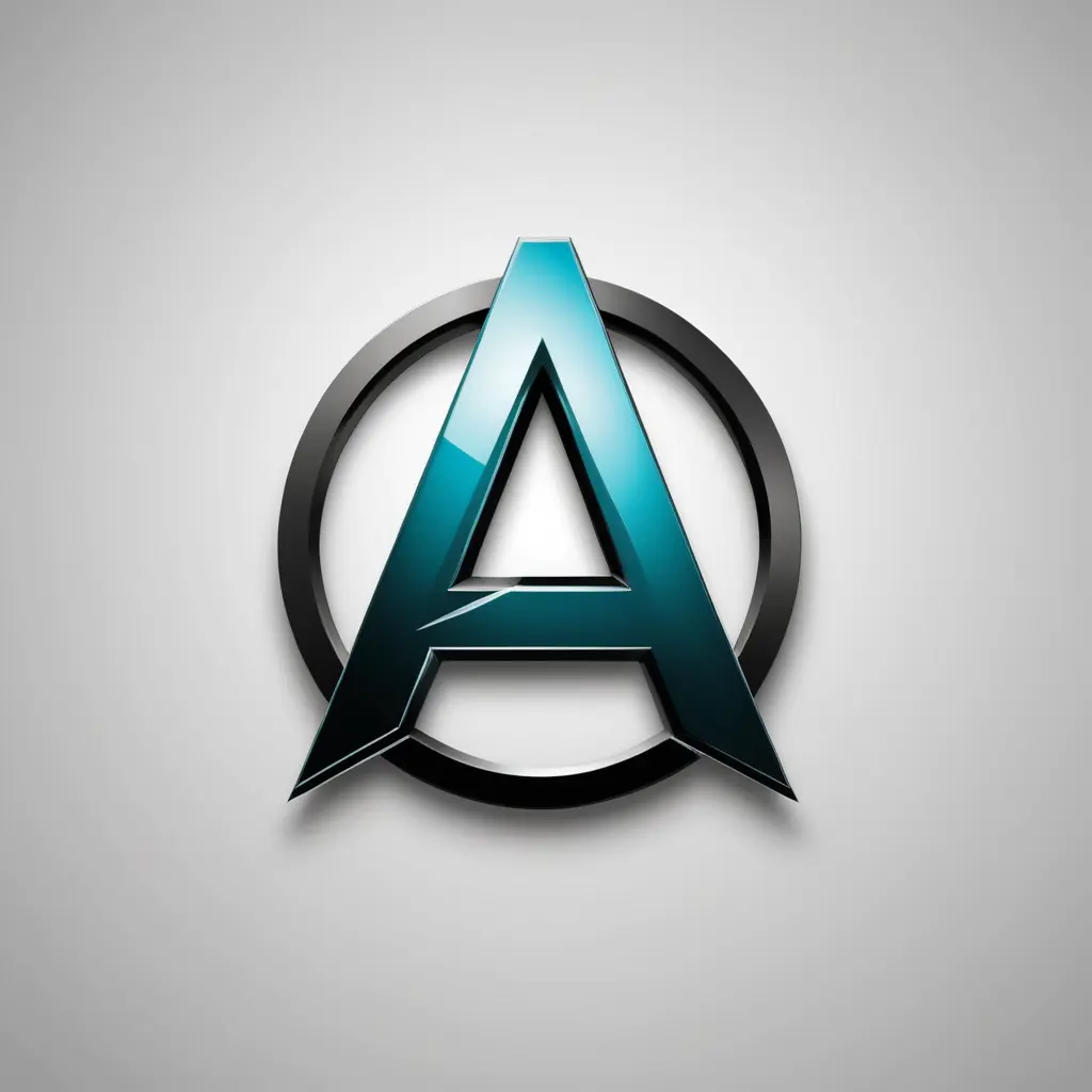 شعار قوة برمز حرف A