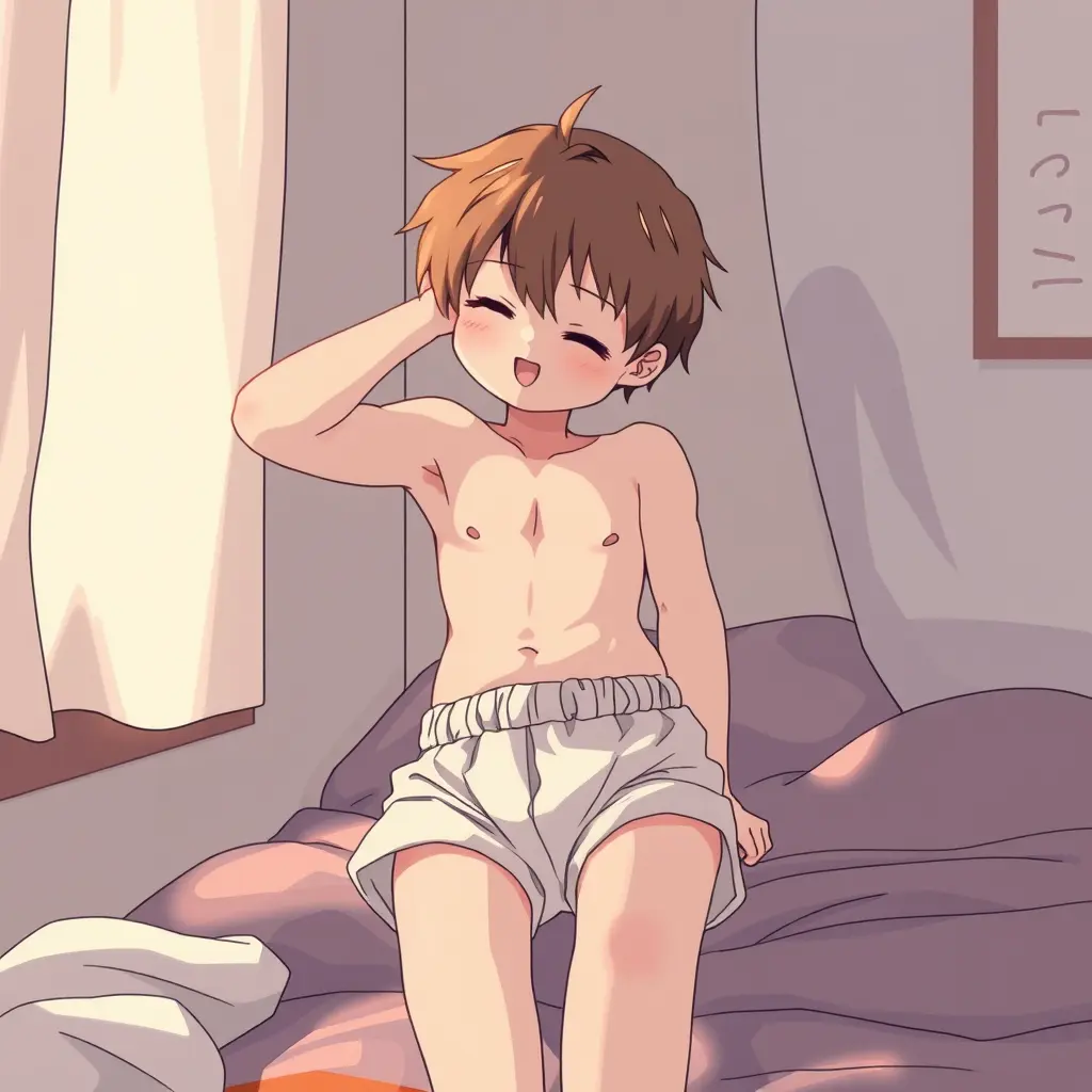 ولد ناعم لابس كلسون
ديق في انمي