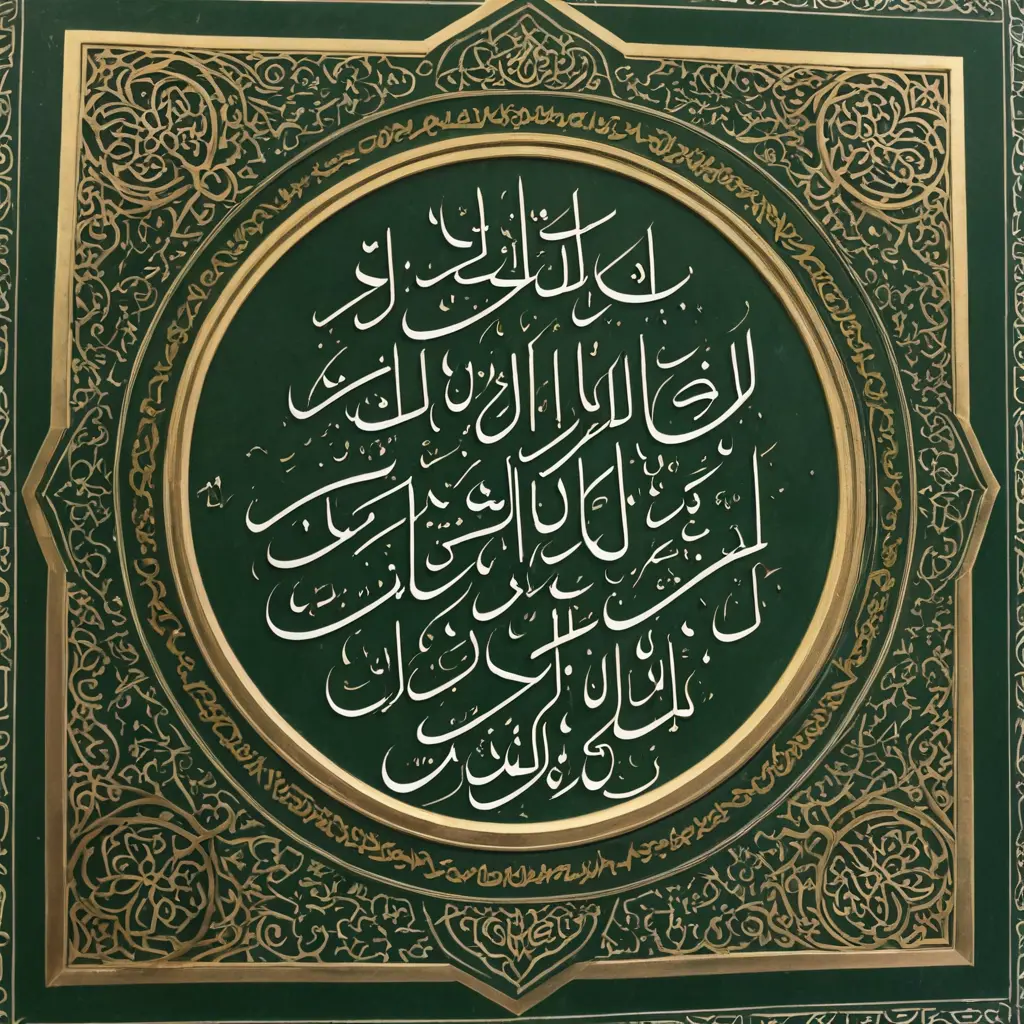 شعار لمدرسة قرانيه مكتوب عليها مدرسة زيد بن ثابت لتعليم القران بالجمعية الشرعيه بقاو غرب مكتوبه باللغه العربيه