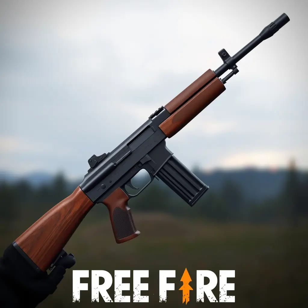 أريد صورة سلاح mp40 في لعبة فري فاير بمظهر جميل
