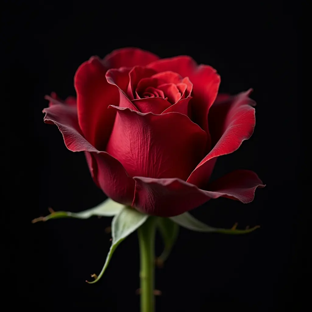 صوره ورده ذبلانه ب خلفيه سوداء