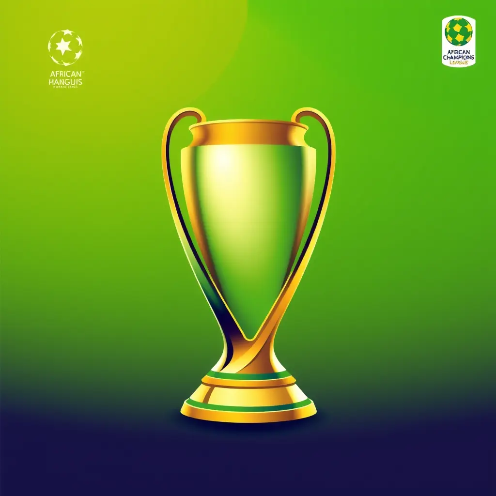 صمم كاس جديد لدوري ابطال افريقيا يكون بسيط وجميل وعصري 