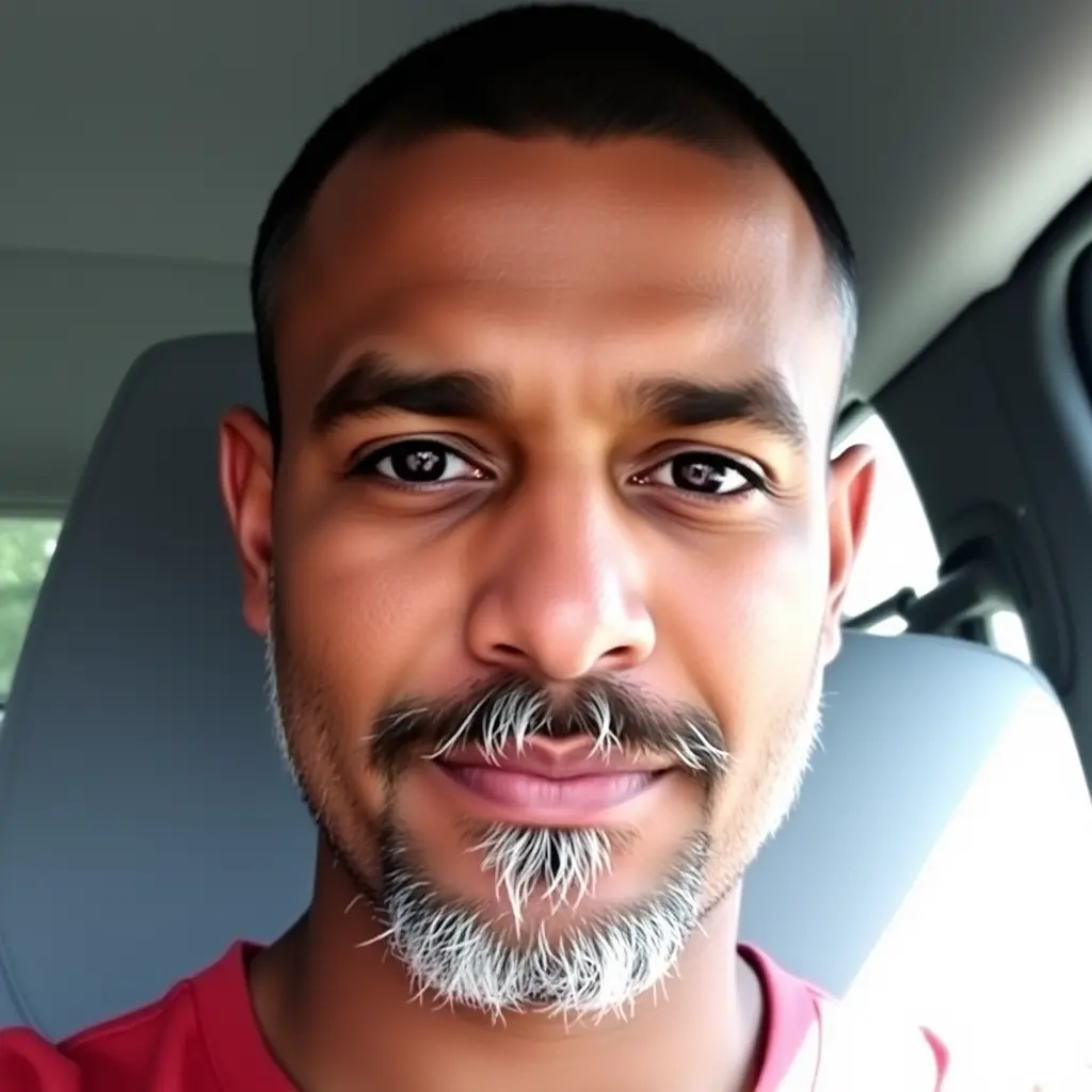 اريد صورة للبروفايل الخاص بي في فيس بوك انا اسمر وجهي شبه دائري لدي شنب نحيف وجميل اللحية خفيفة وغير كثيفة فيها فراغات بجانب الفم واعلى الذقن حواجبي شبة متصلة كثيفة عيوني عربية سوداء انفي متوسط الحجم شعري قصير يشبه قصة احمد مهاوش الزلف متصل ب اللحية الخدود بارزة الجبهه كبيرة