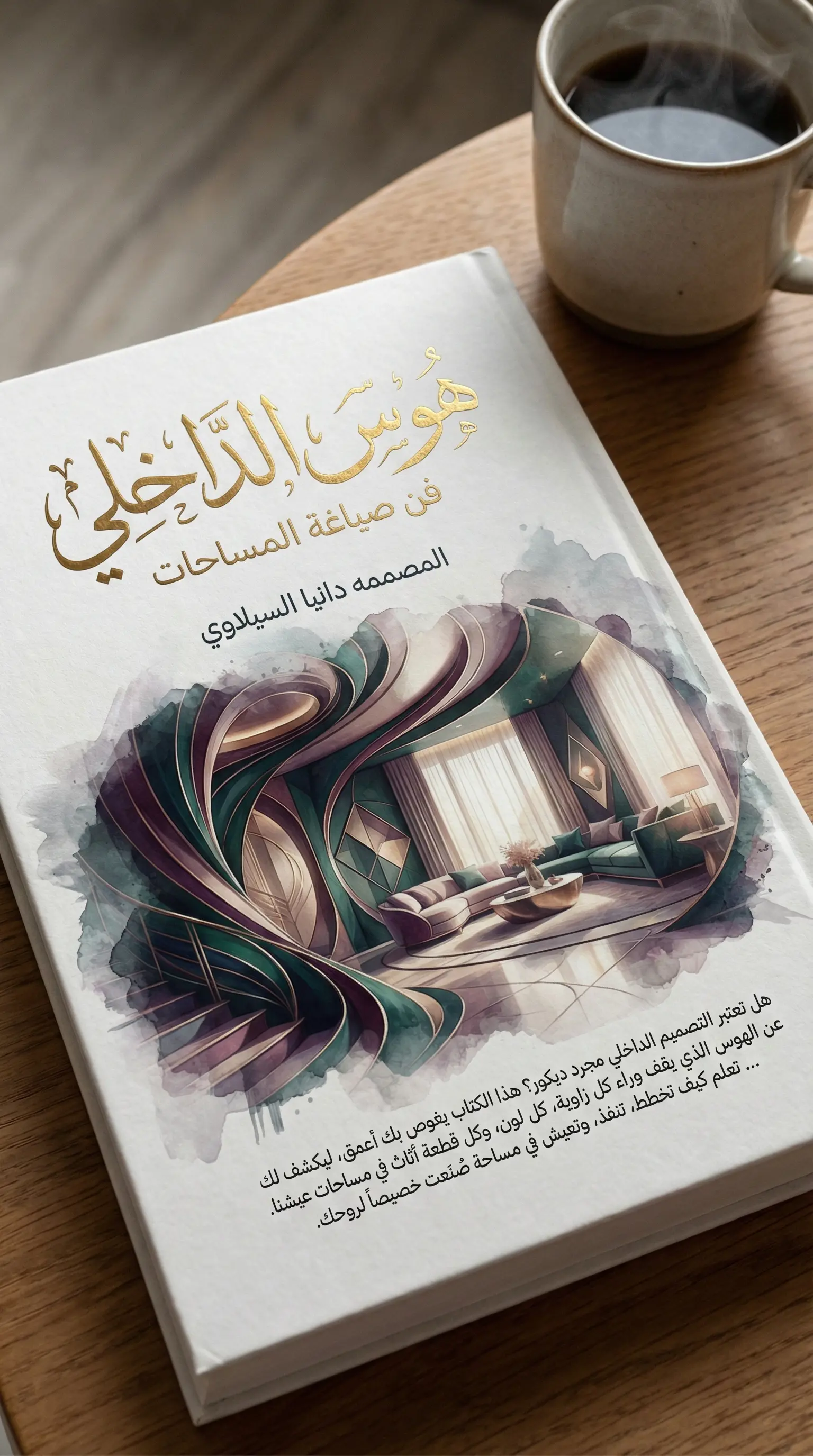 بدي تصميم غلاف لكتاب الهدف هو جذب القارئ وإيصال فكرة الكتاب بوضوح وأناقة.
العنوان الرئيسي (بخط كبير وجذاب):
هوس الداخلي
(قد تفكر في إضافة كلمة أو عبارة صغيرة أسفل العنوان، مثل: فن صياغة المساحات أو دليلك الشامل لجماليات العيش).
اسم المؤلف بخط واضح وانيق المصممه دانيا السيلاوي
عناصر بصرية مقترحة للغلاف:
صورة فنية تعبر عن مزج الألوان أو تداخل الخطوط المعمارية بطريقة مبهرة.
مساحة داخلية مصممة بأناقة فائقة تعكس "الهوس" بالتفاصيل.
العبارة/الافتتاحية الجاذبة:
"هل تعتبر التصميم الداخلي مجرد ديكور؟ هذا الكتاب يغوص بك أعمق، ليكشف لك عن الهوس الذي يقف وراء كل زاوية، كل لون، وكل قطعة أثاث في مساحات عيشنا."
"من فهم سيكولوجية الألوان وتأثيرها على مزاجك، إلى إتقان فن توزيع الإضاءة وخلق التوازن البصري، يقدم 'هوس الداخلي' دليلاً متكاملاً ليس فقط للمصممين، بل لكل من يبحث عن تحويل بيته إلى تحفة فنية تعكس شخصيته وتلبي احتياجاته. تعلم كيف تخطط، تنفذ، وتعيش في مساحة صُنعت خصيصاً لروحك."