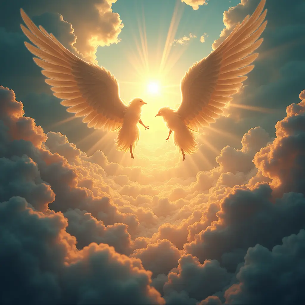 تخيل صور الفردوس الاعلي بوجود السيد الكسبح والملائكه