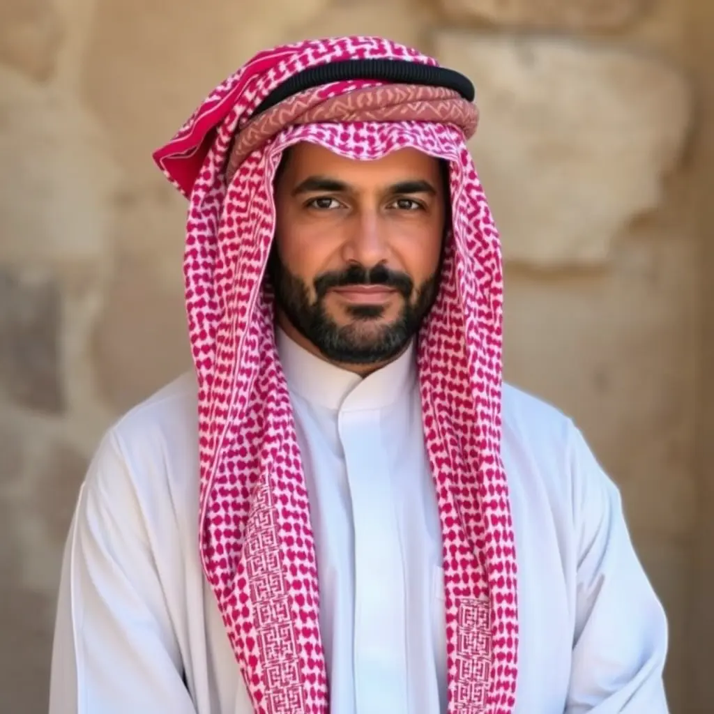 صورة لاسماعيل ياسين بالزي اليمني