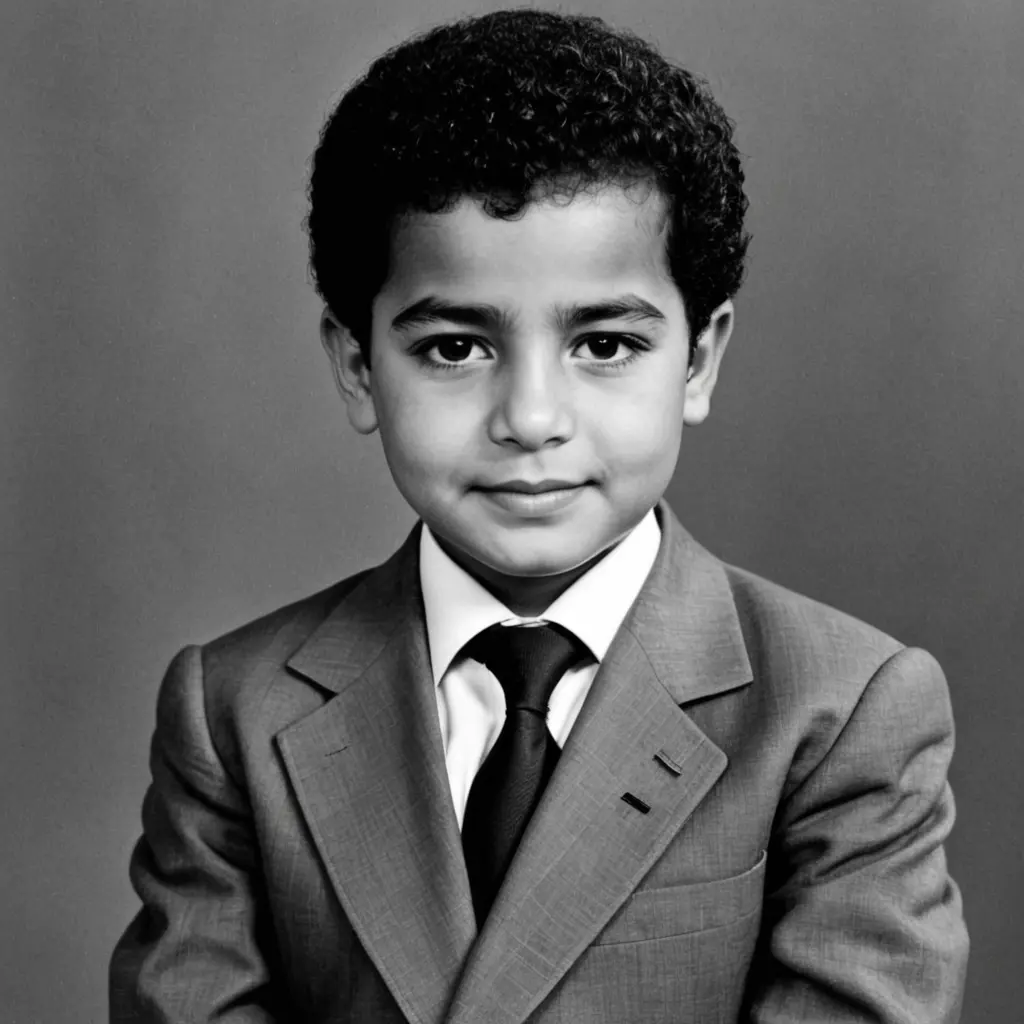 صوره الرئيس السيسي وهو صغير