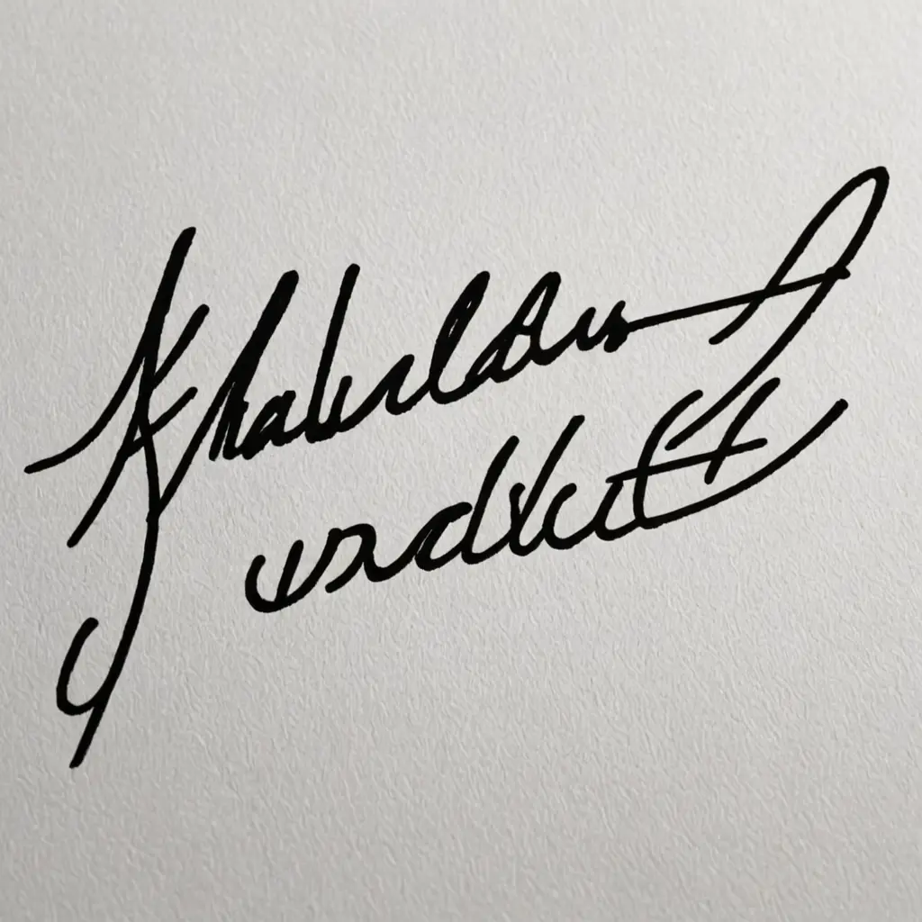 توقيع احترافي بأسم Khalil