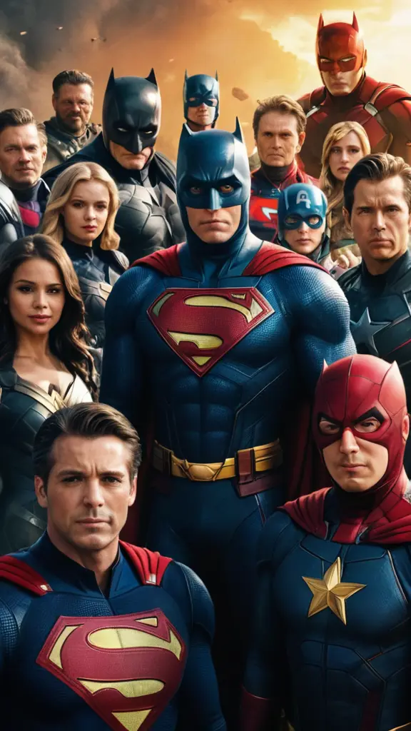 صورة تجمع الابطال الخارقين