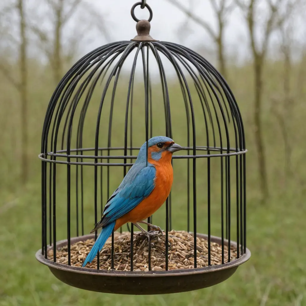 قفص بداخله عصفور