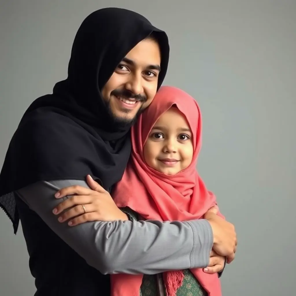 صوره للتيكتوكر بارق مع مله عباس مصغرى معموله باحتراف جذابه باحتراف لجذب المشاهدين