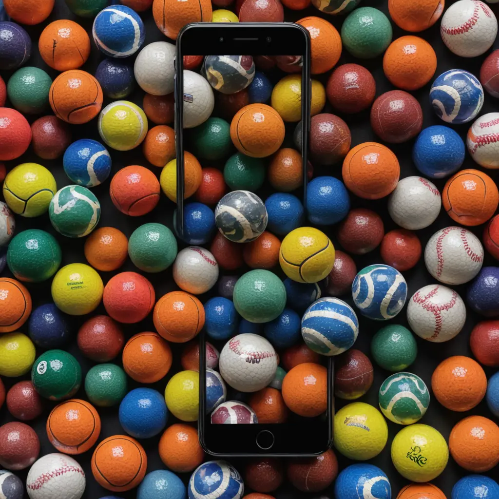 صورة ي كل كرة من شاشة الهاتف