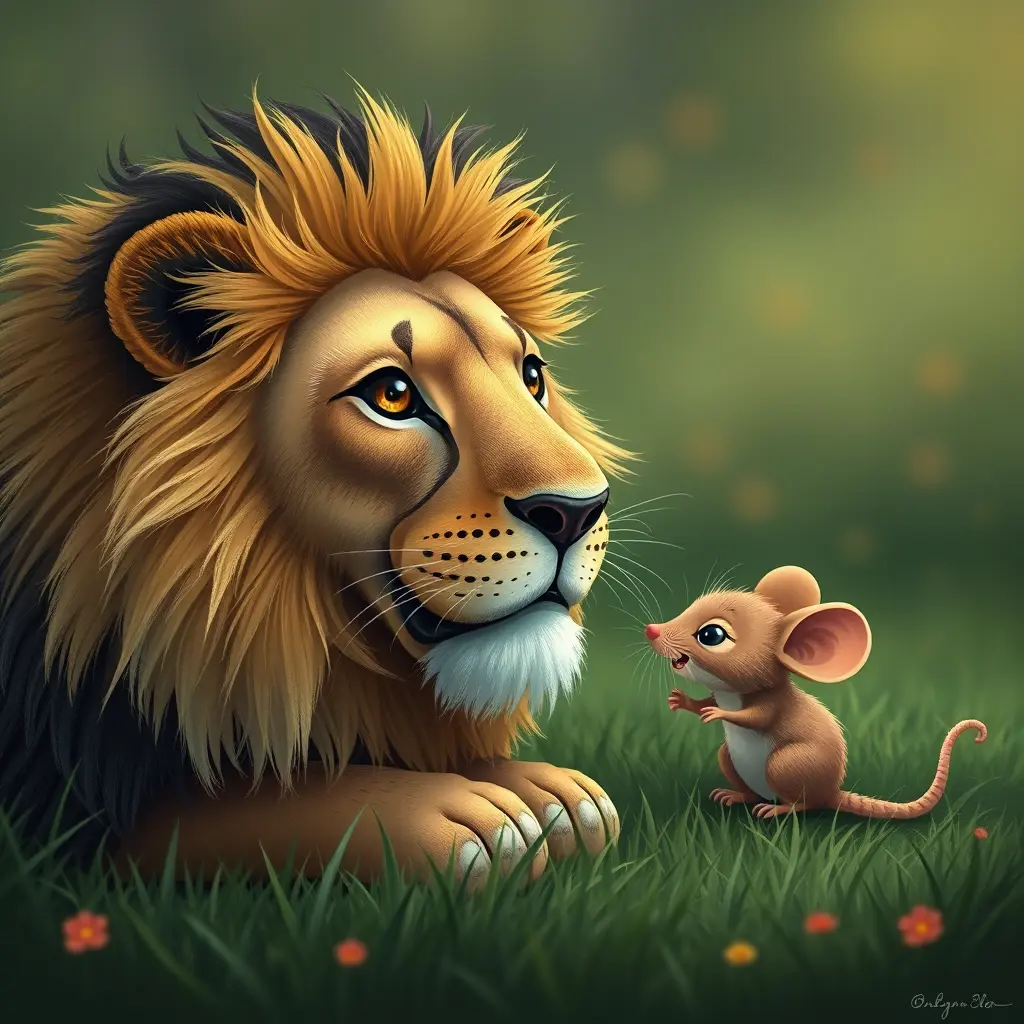 أريد صور اسد وفأر