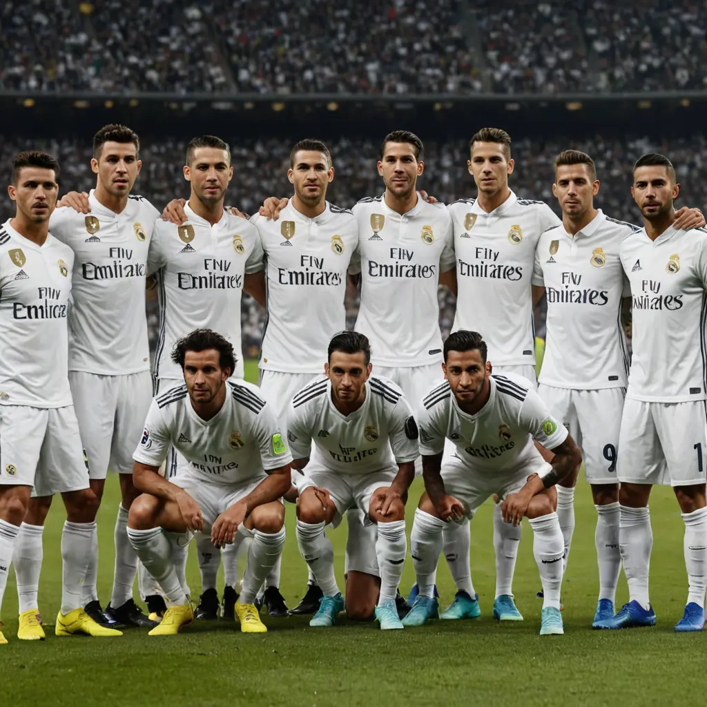 رسم ريال مدريد بدون الصليب العلوي وتبيان انه فريق القرن