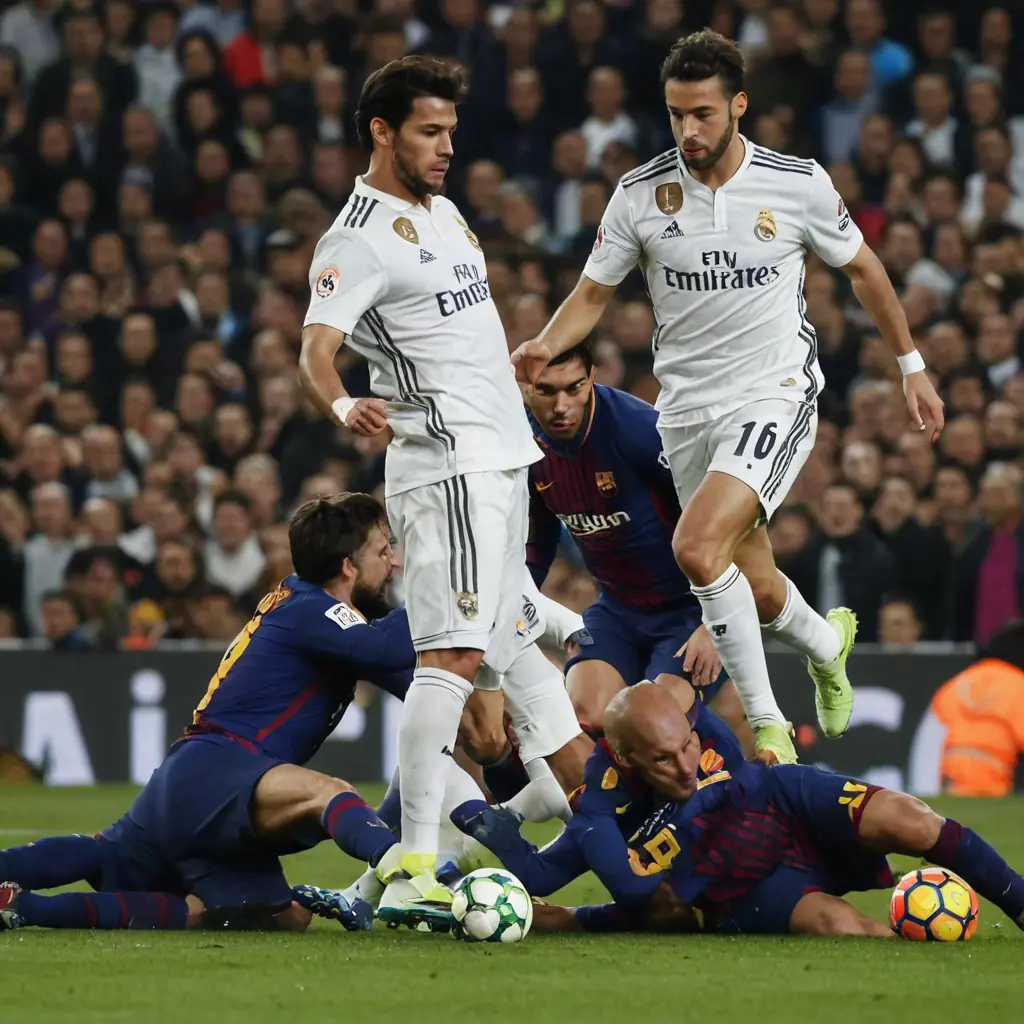 ريال مدريد تدعس على برشلونة وفوقها نتيجة (11/1)