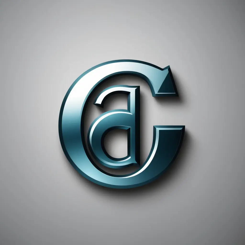 شعار شركه كبير بحرف GH