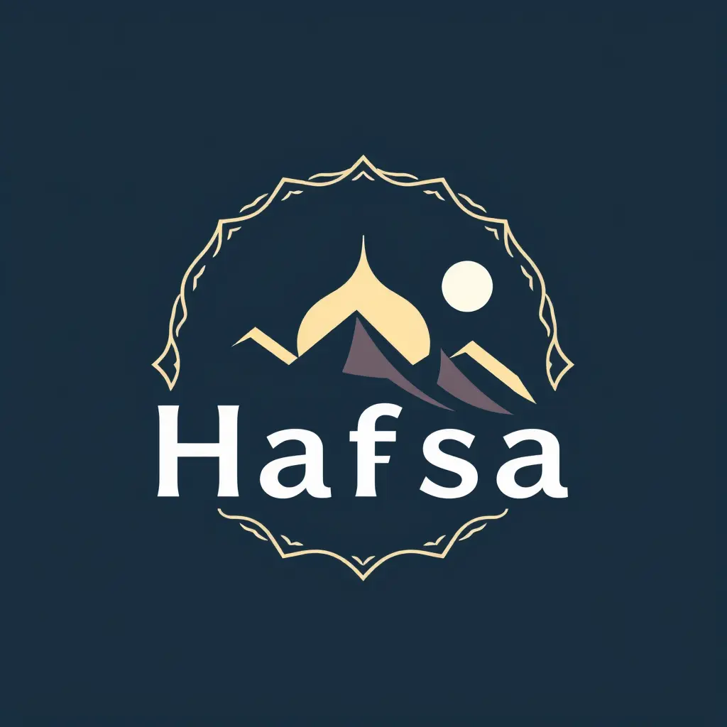 شعار لشخص اسمه حفصة