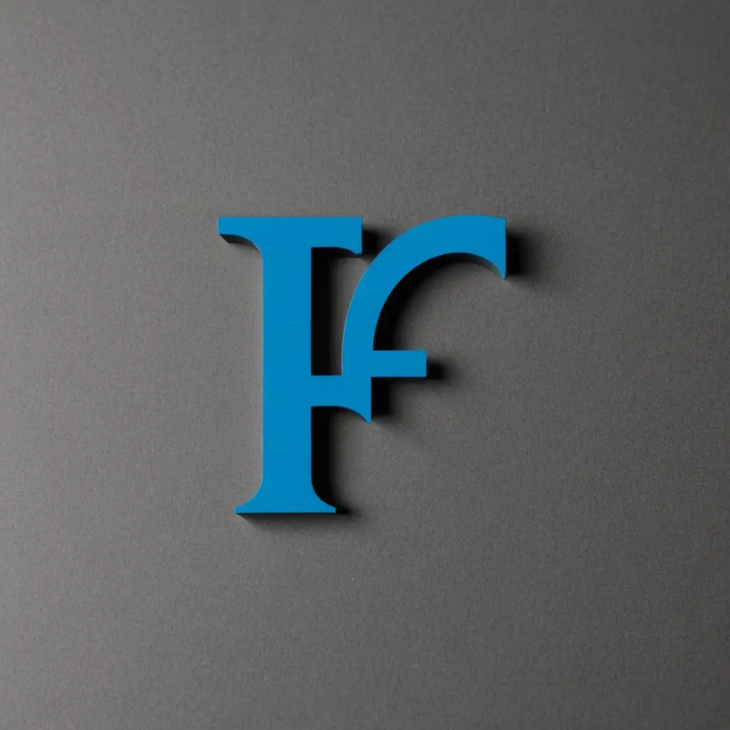 حرف f علي لوجو مقاولات