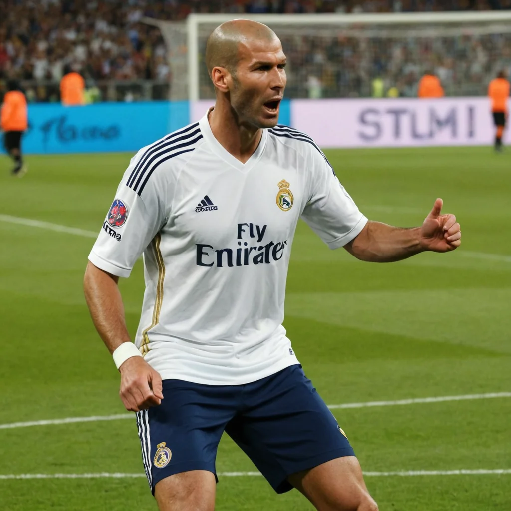 Zidane Talking and start lock in and start mewing