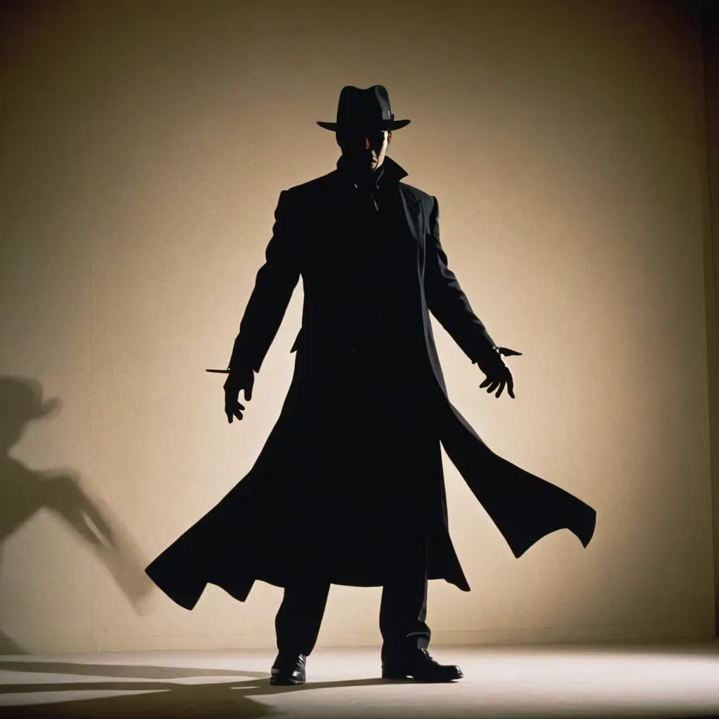 صوره شخصيات أفلام مشهورة ظل الاسود ًْ