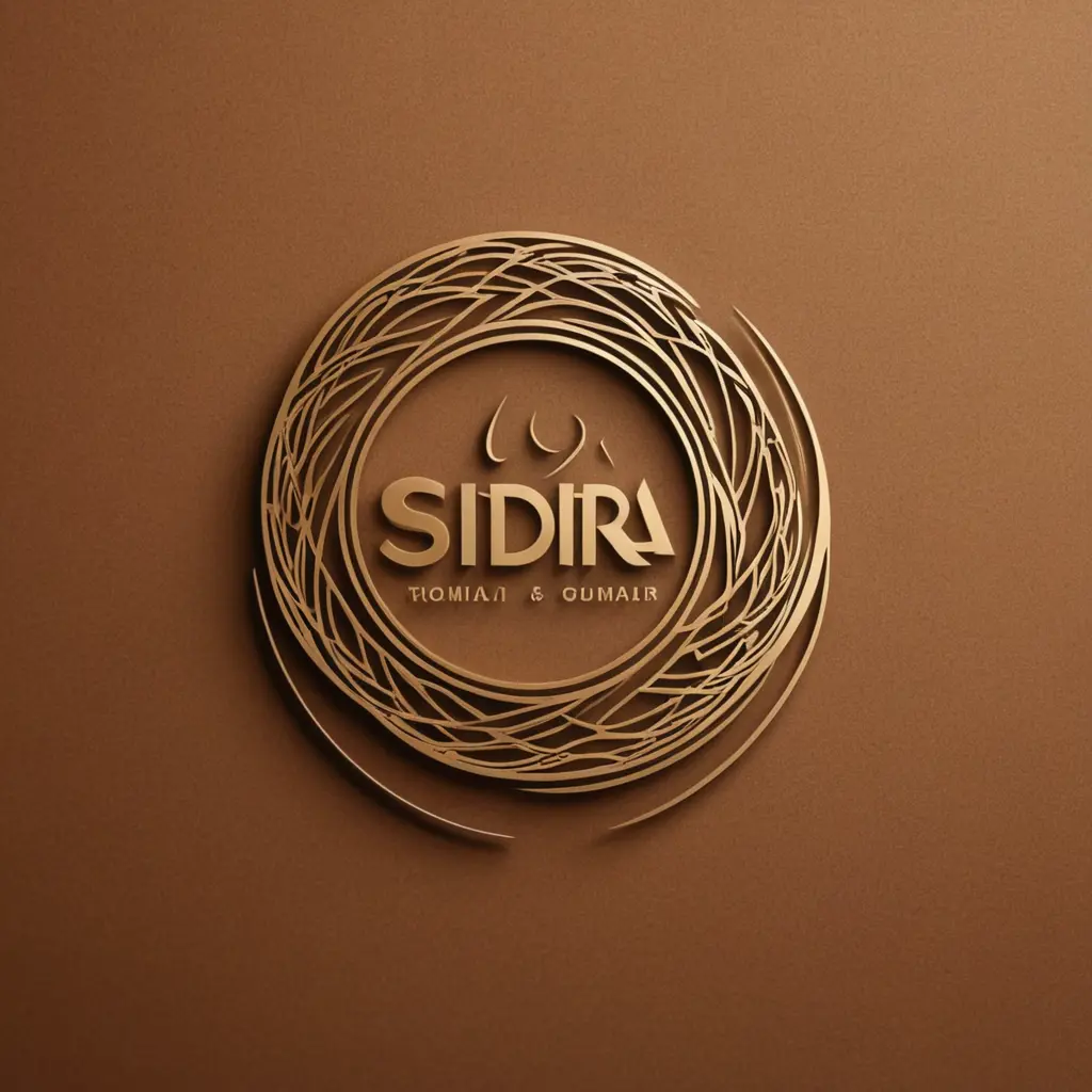 شعار لشركة أعلاف تُدعى "سدرة الشرق الأوسط"، يتميز بتصميم عصري وأنيق بدرجات ألوان ترابية غنية. يحمل الشعار اسم الشركة بخط أنيق متدفق يُجسّد التراث الثقافي للمنطقة. إلى جانب النص، يوجد تمثيل تجريدي لأمواج الحبوب أو القش، يرمز إلى جوهر صناعة الأعلاف. يتميز التصميم العام بالبساطة والاحترافية، مع لمسة من العناصر المعمارية العربية كالأنماط الخطية، مما يُضفي مزيجًا فريدًا من الأصالة والتصميم المعاصر. الخلفية بسيطة، مما يُبرز الشعار بشكل بارز. (صورة)