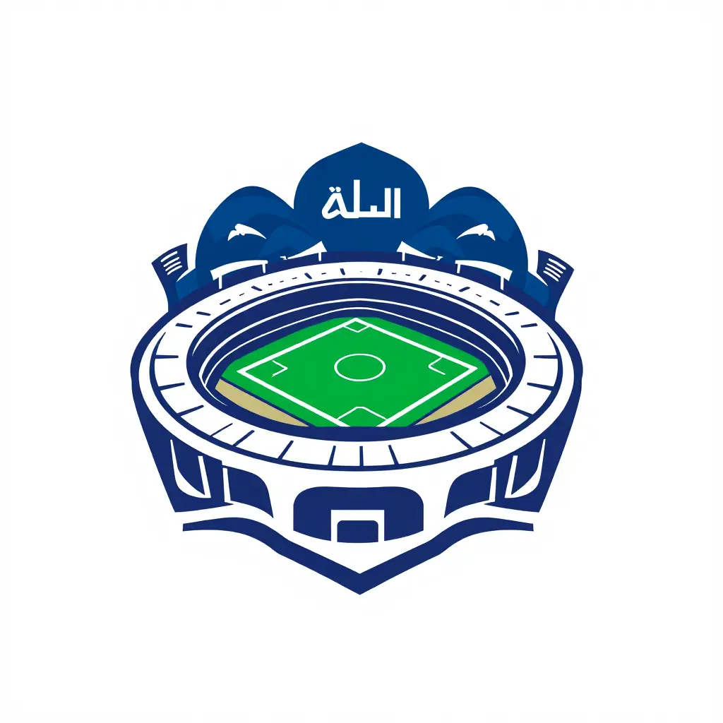 تصميم شعار ملعب الغزالي