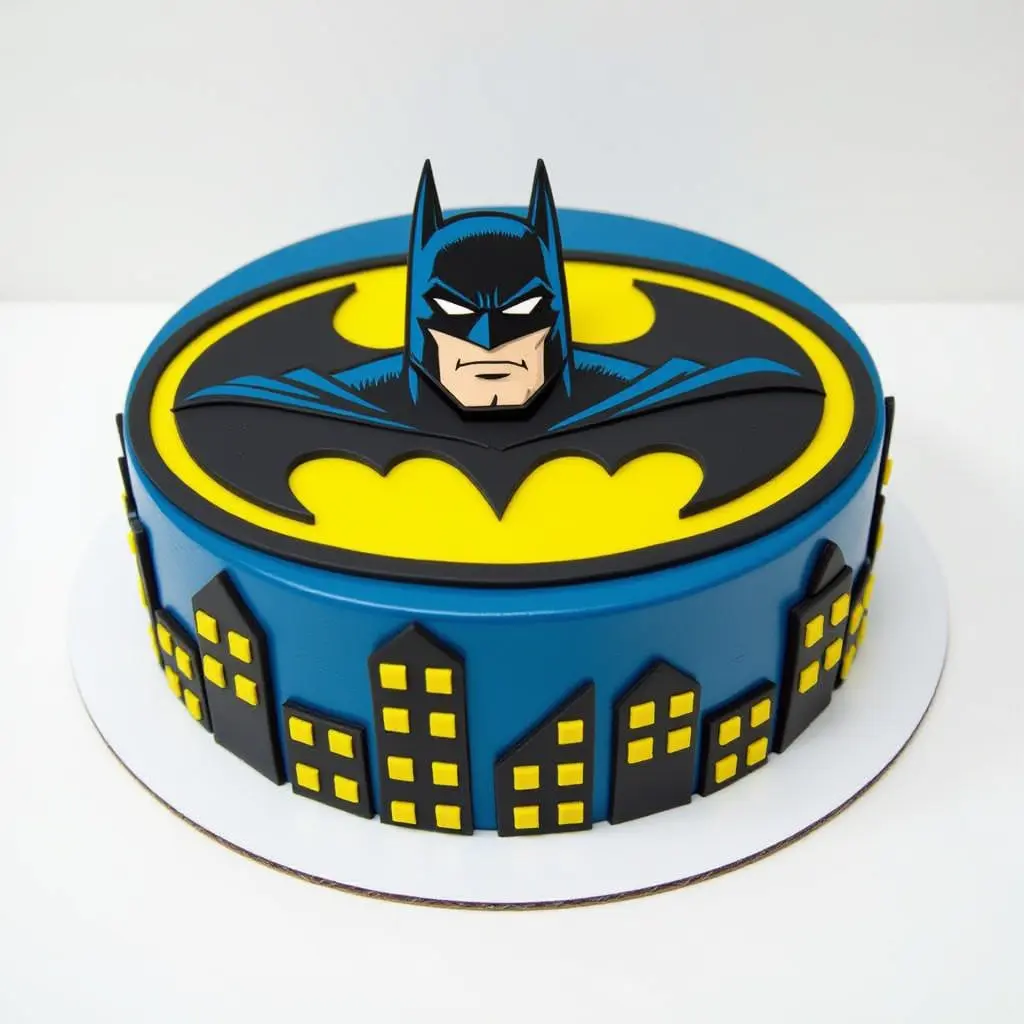كيكة على شكل Batman