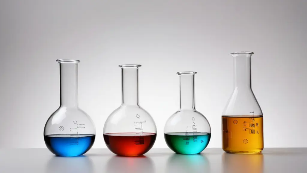 صورة تعبر عن الكيمياء في الحقيقة خلفية بيضاء