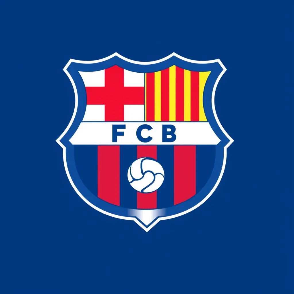 شعار برشلونة على شكل اسم امين