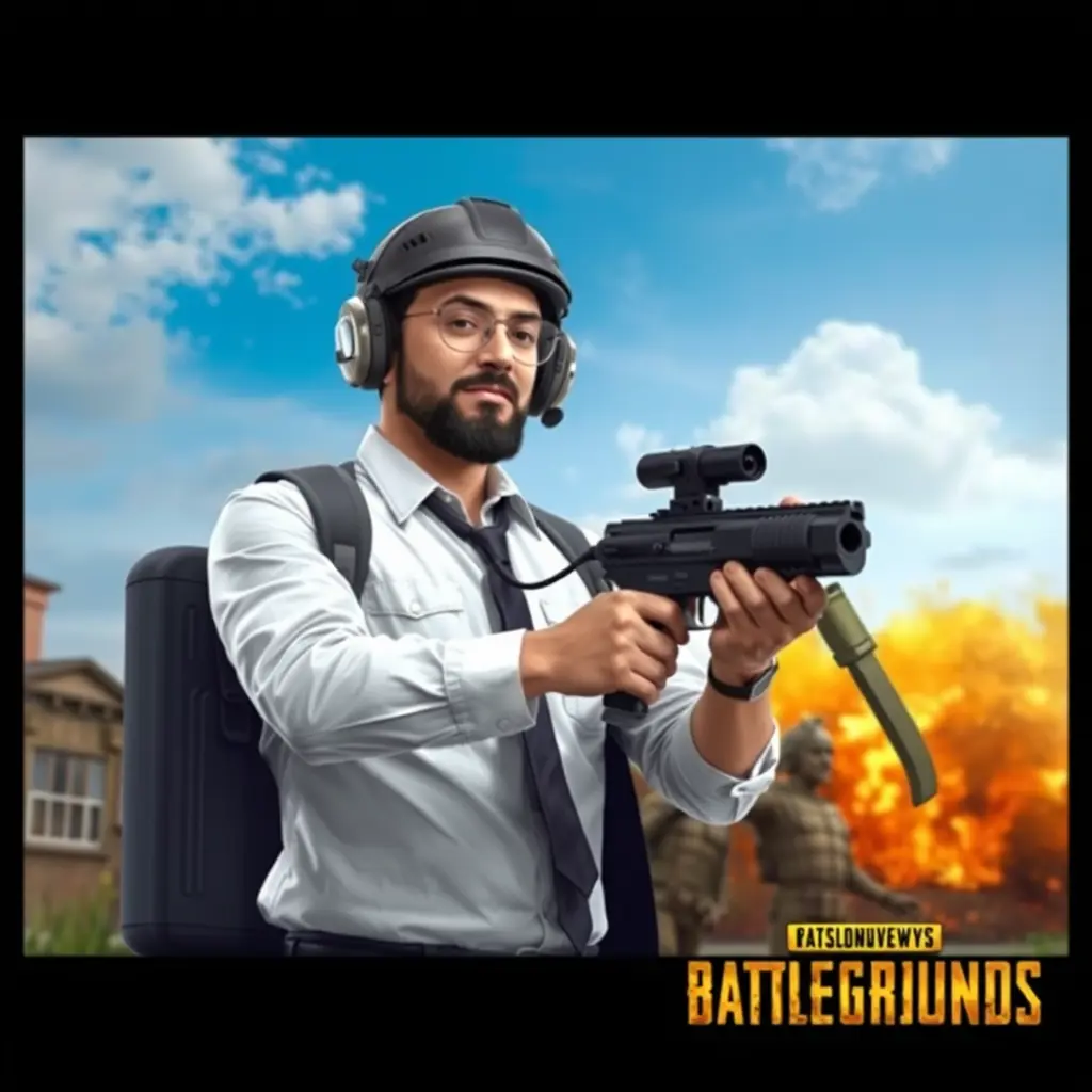 استاذ حيدر وليد يلعب ببجي