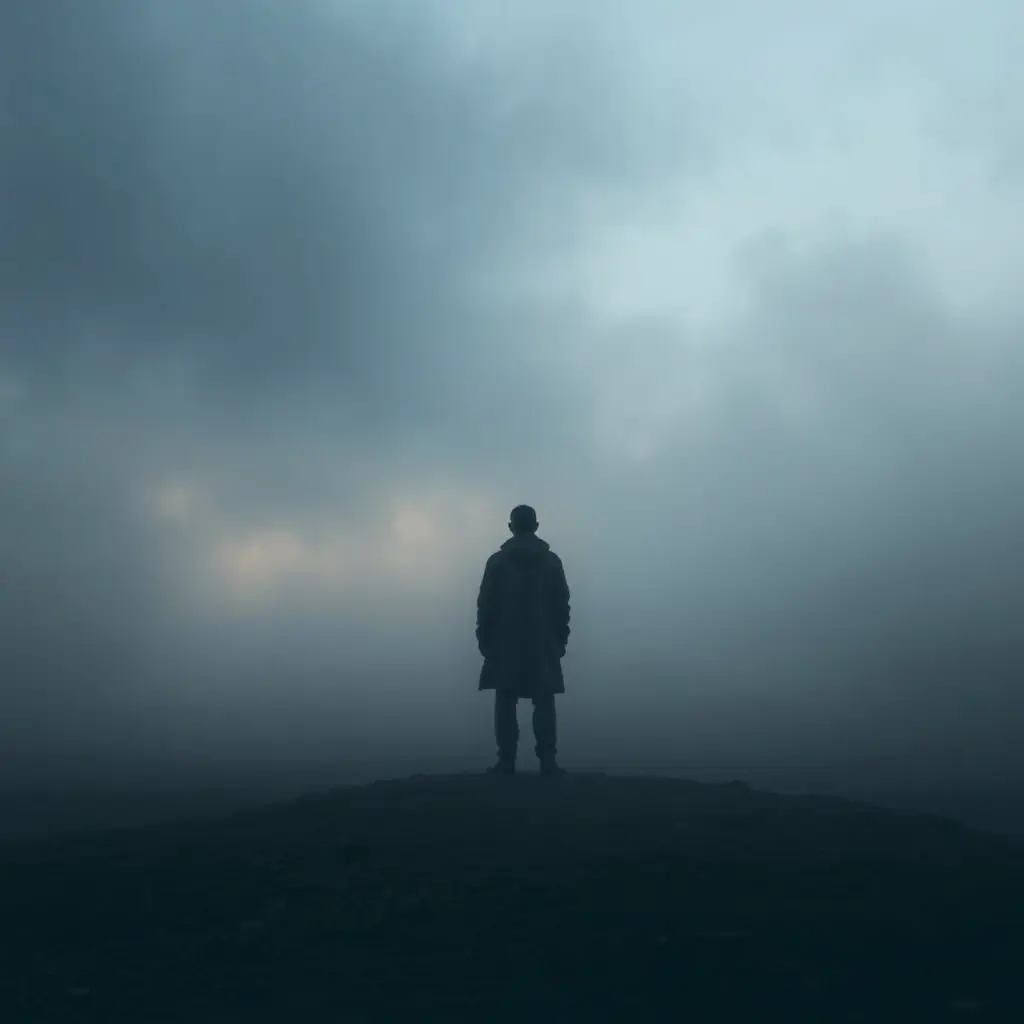 افضل صورة في العالم تدل على الانسان الكئيب والحزين واحساس العزل بالوحده