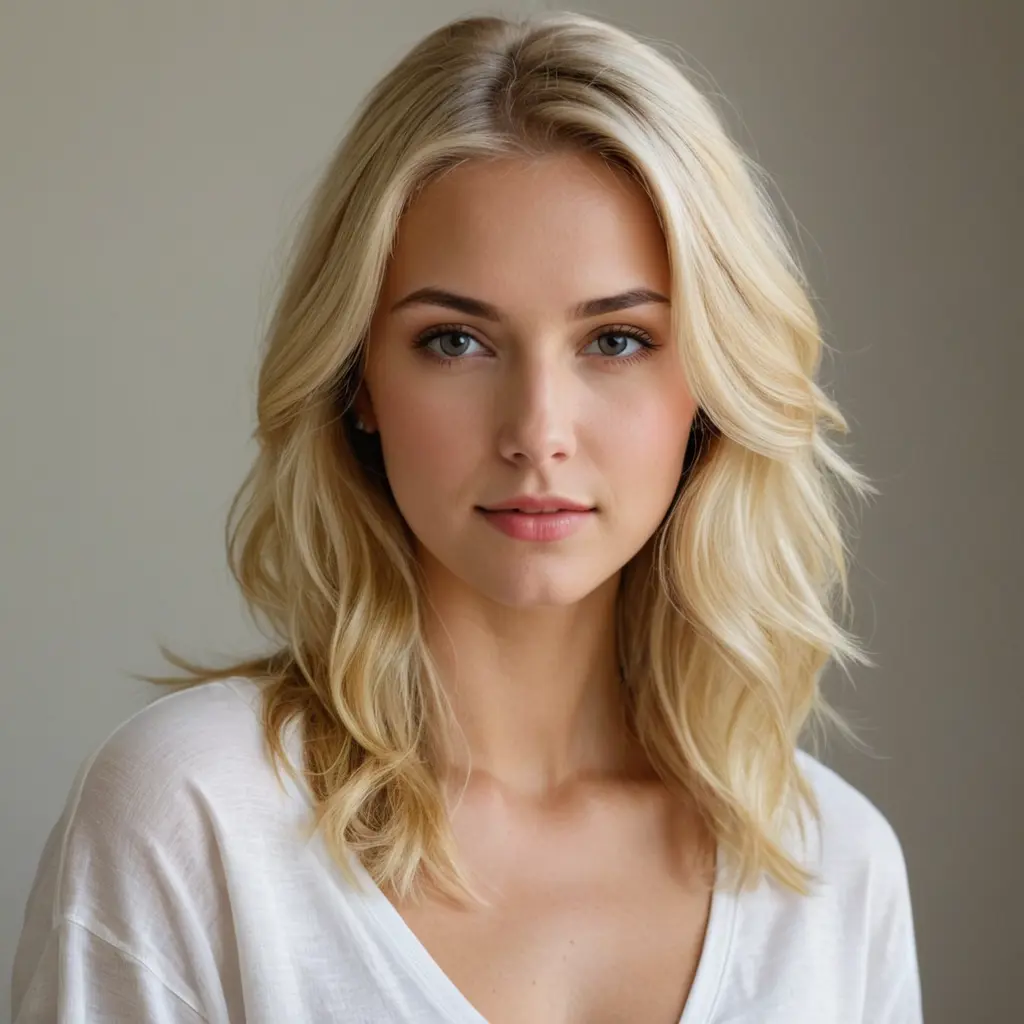 nude blonde girl - Gulf Picasso بيكاسو الخليج