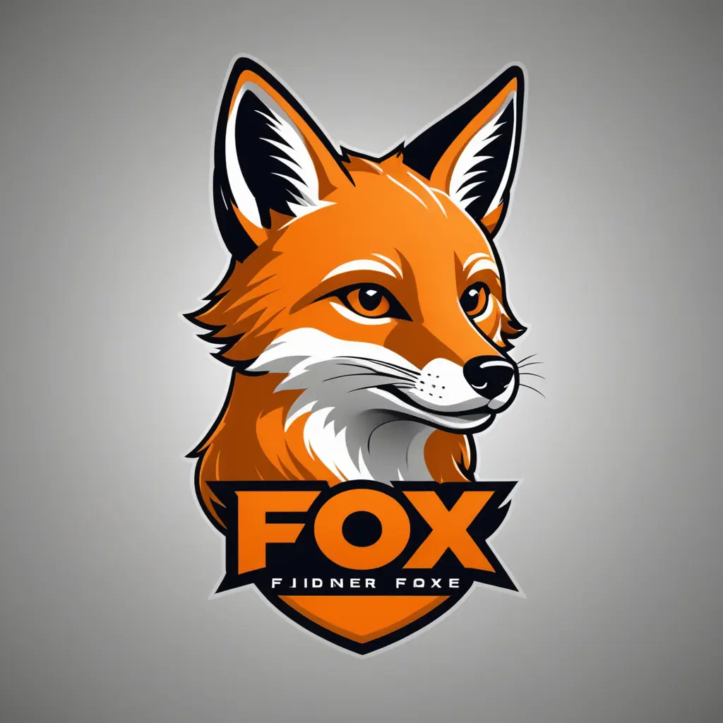 شعار ثعلب مع الاسم RIDZ AM