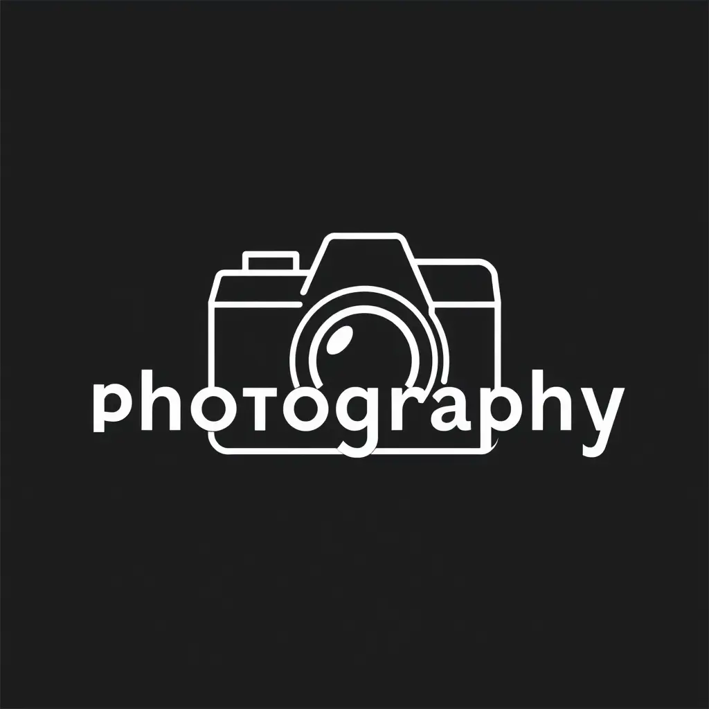 شعار لشركة تصوير وتكون علا تسم ايهم ويكون في الشعار كاميرا