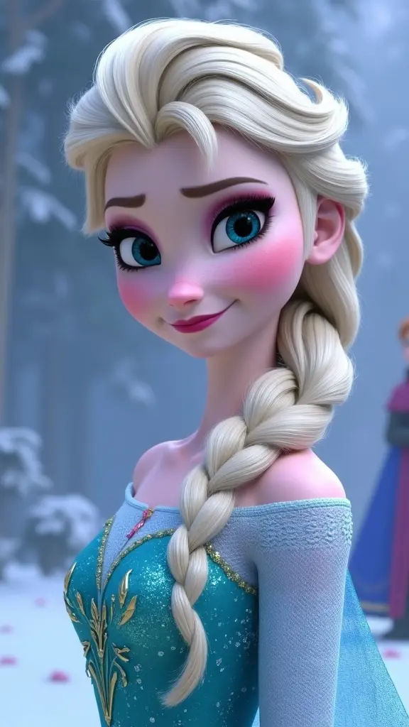 صوره جميله لي Elsa من فلم Frozen