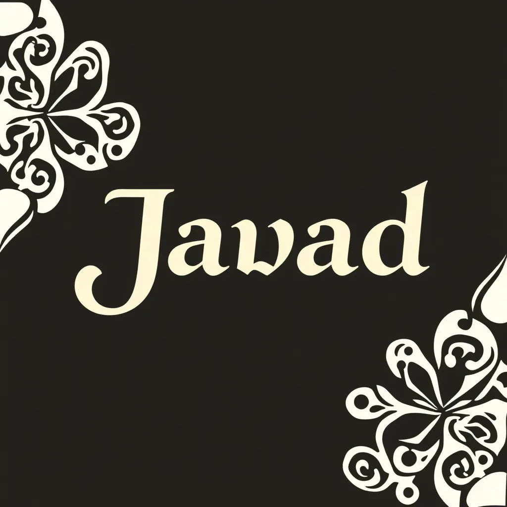 تصميم اسم جواد بالإنجليزية