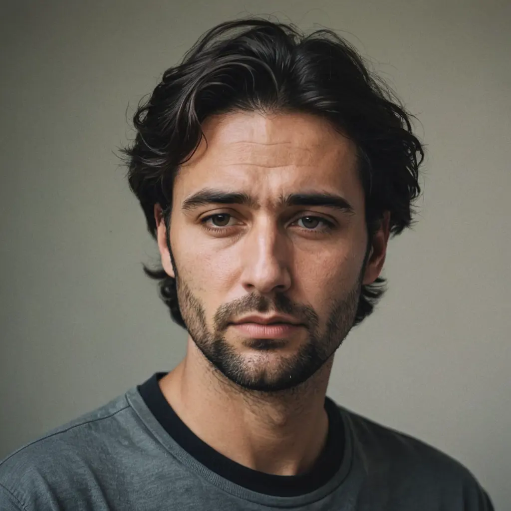 صورة واحد رجل زعلان