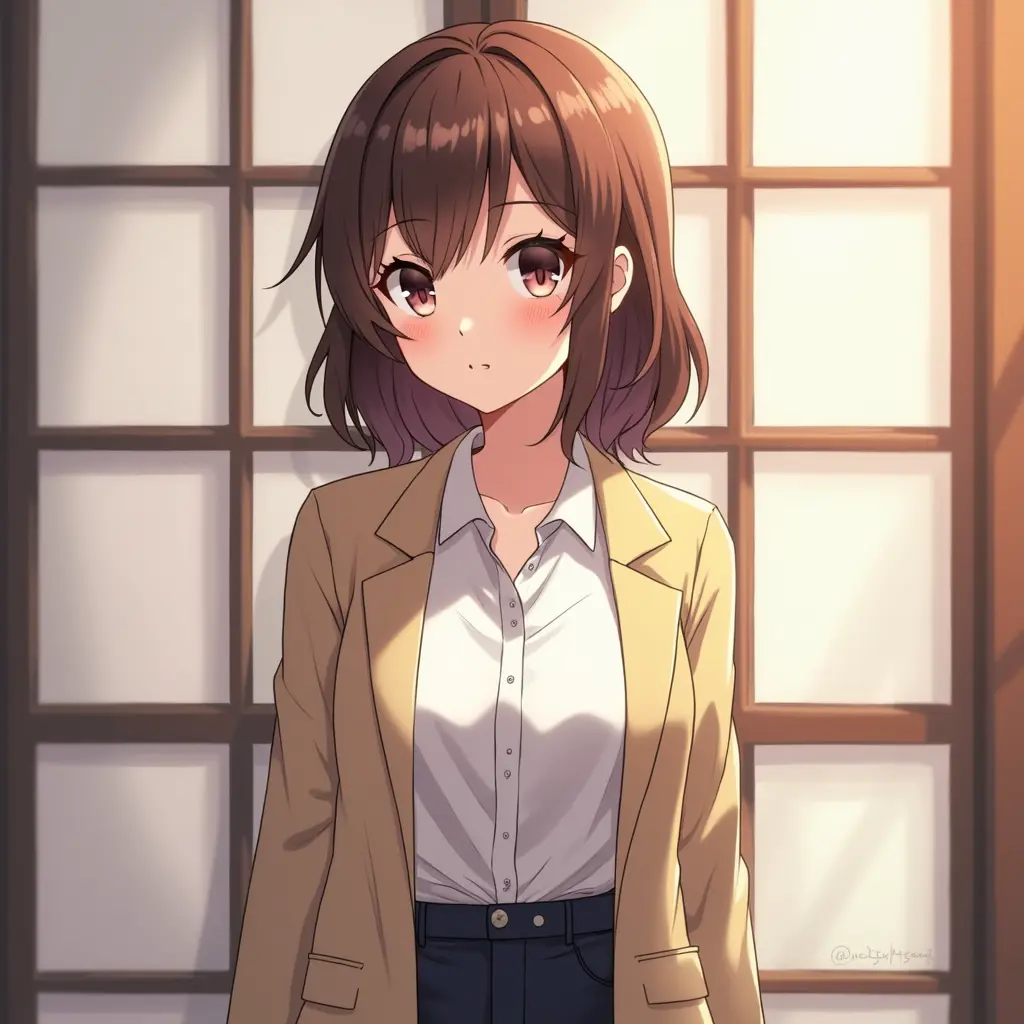 بنات انمي جميلات مراهقات و محتشمات وترتدي زي لاءق