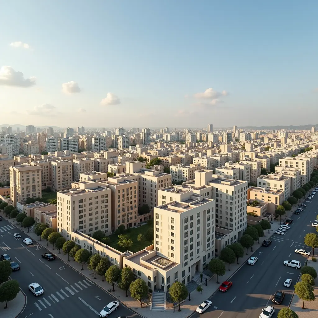 حي سيدي حماد الجديدة بلدية مفتاح الجزائر سنة 2030