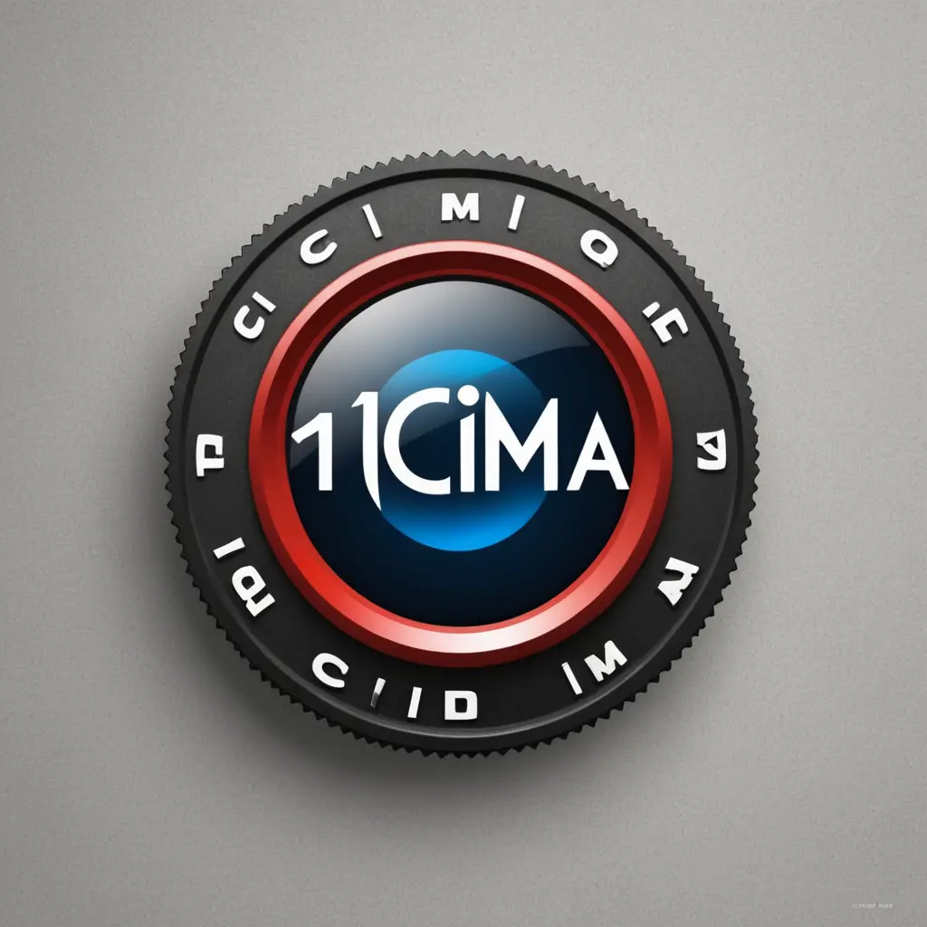 Logo لموقع أفلام إلكتروني إسمه 1CIMA.COM